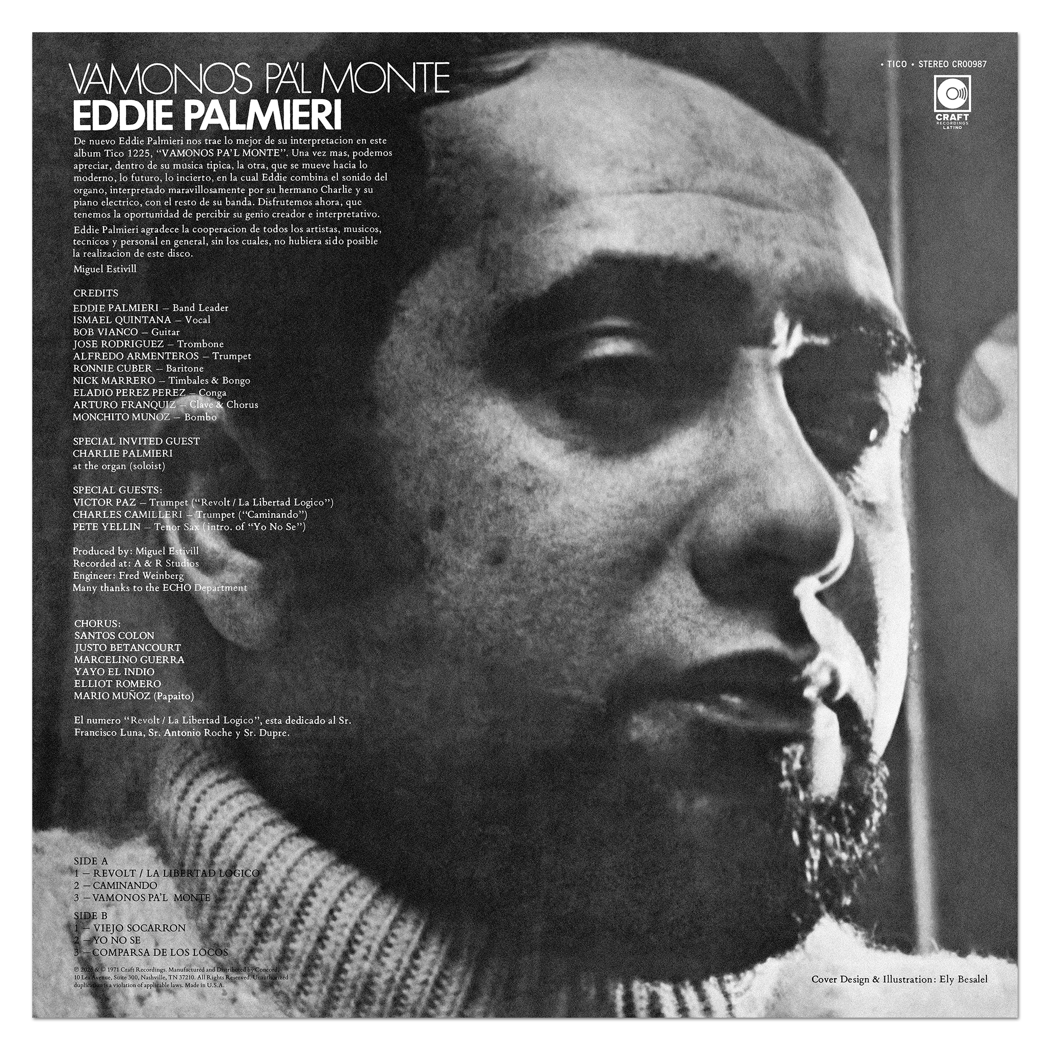 Eddie Palmieri – Vámonos Pa'l Monte (LP) | Craft Recordings