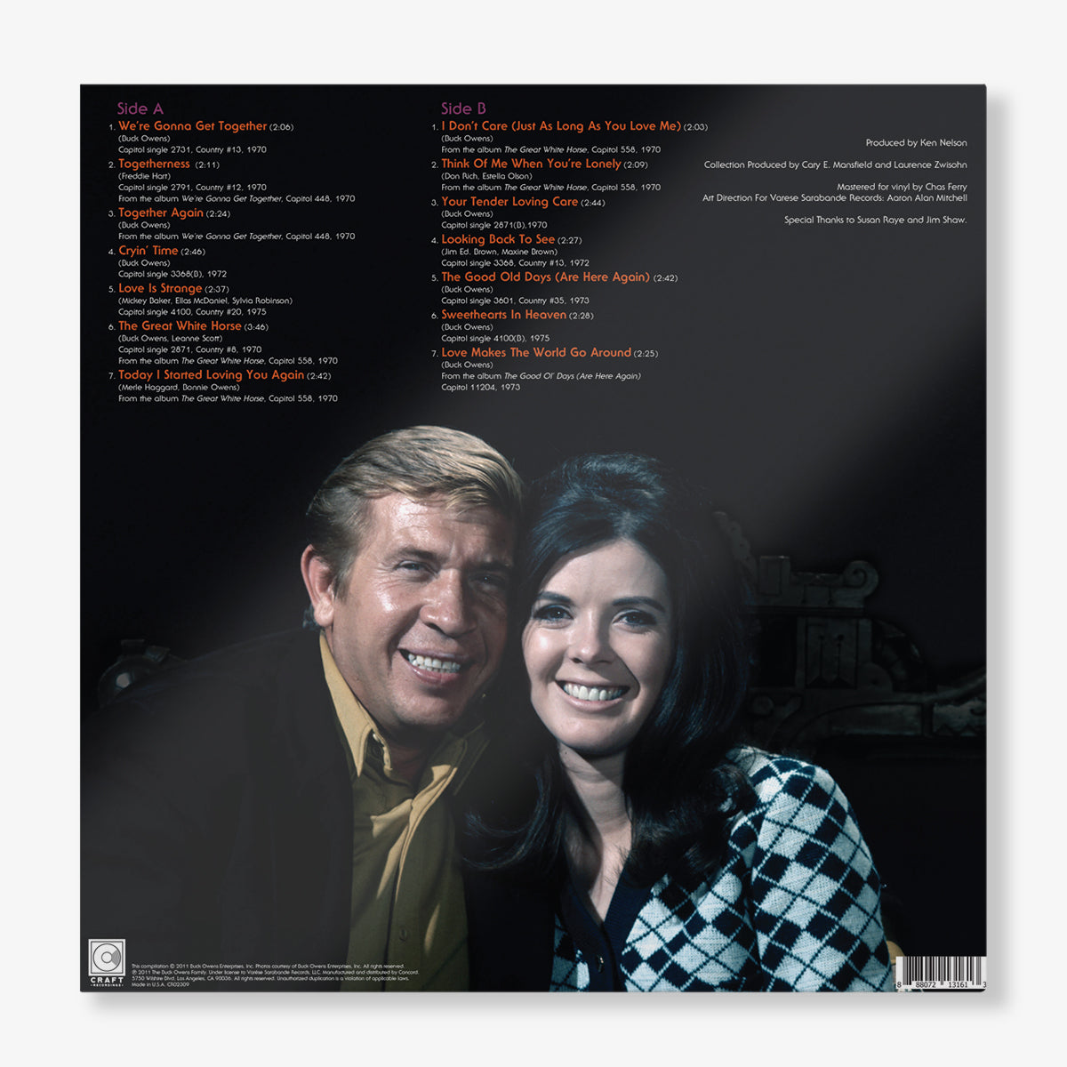 The Very Best of Buck Owens &amp; Susan Raye (LP)