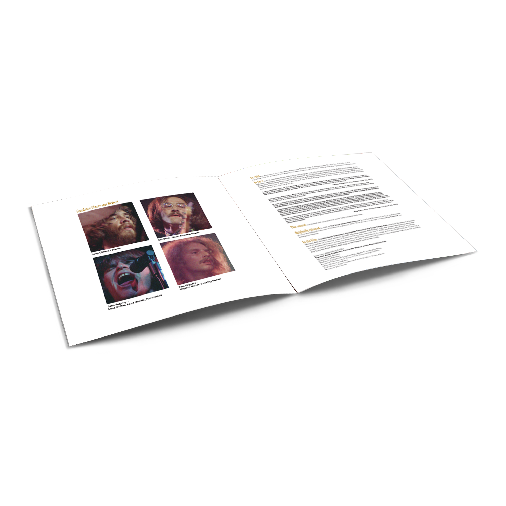 Travelin' Band: Creedence Clearwater Revival At The Royal Albert Hall (Super Deluxe Edition Box Set, including Film)