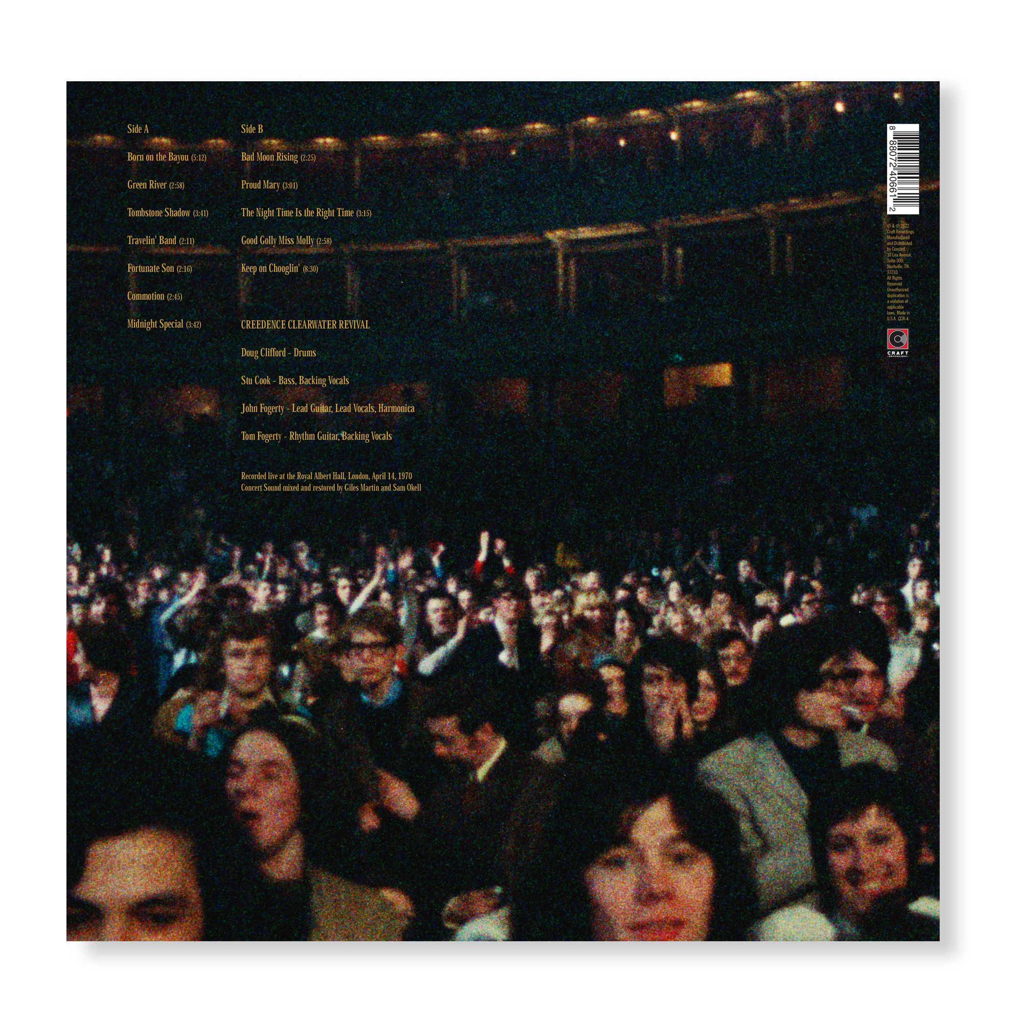 At The Royal Albert Hall (180g LP) – Craft Recordings