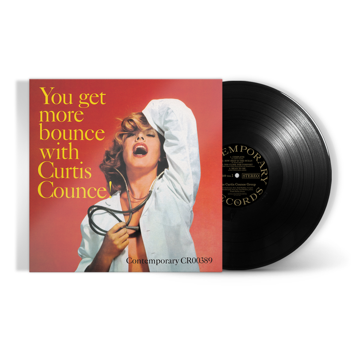 You Get More Bounce With Curtis Counce! - Contemporary Records Acoustic  Sounds