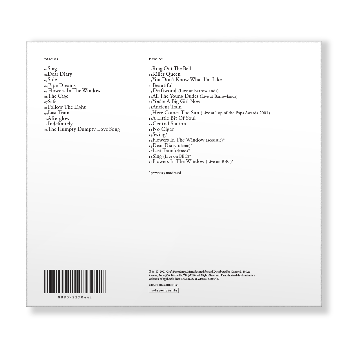 The Invisible Band: 20th Anniversary Edition (2-CD) – Craft Recordings The Invisible Band: 20th Anniversary Edition (2-CD) – Craft Recordings