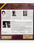 Carl Orff's Carmina Burana & Paul Hindemith's Symphonic Metamorphosis (2-LP)