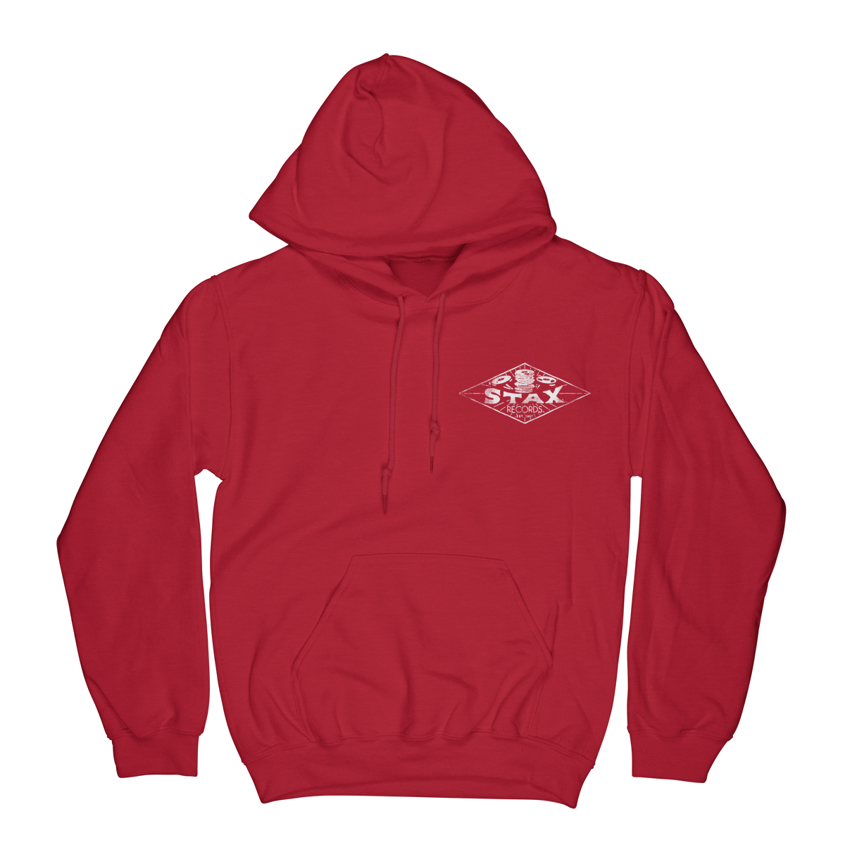 Stax &quot;Diamond&quot; Falling Records Hoodie (Red)