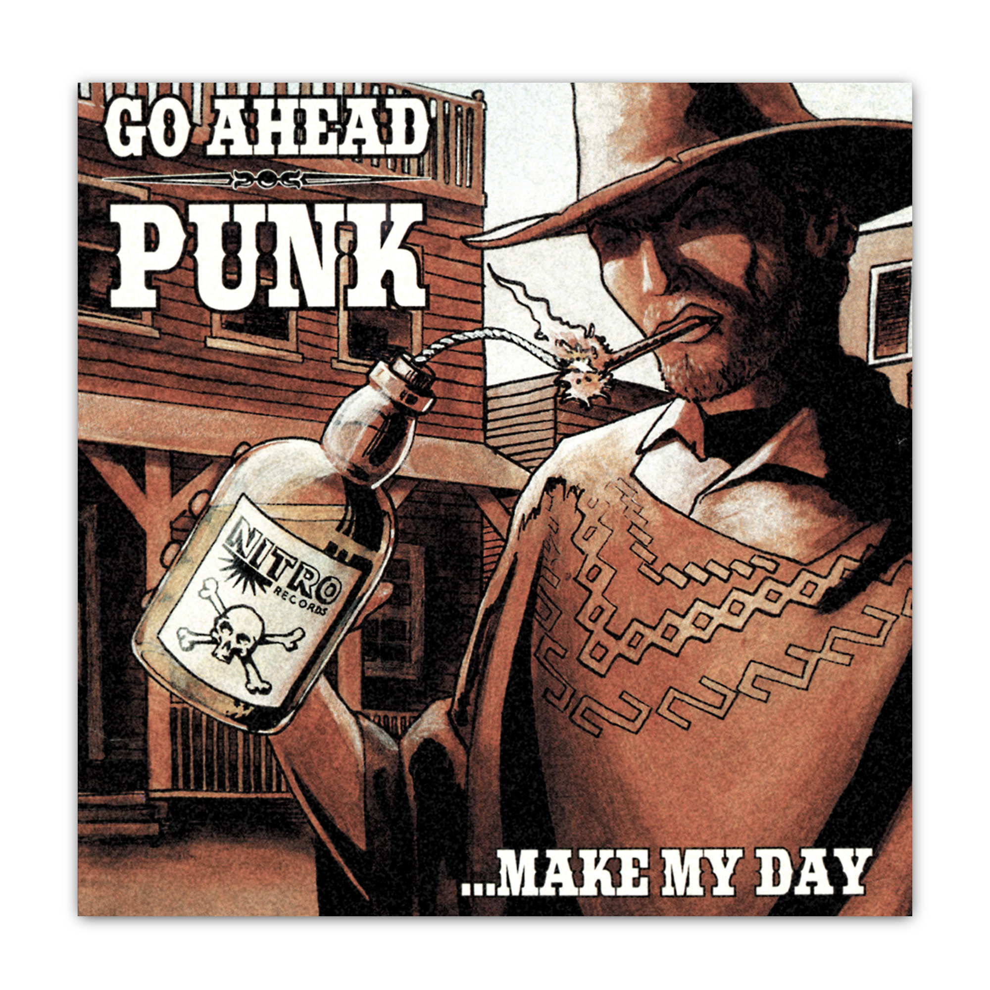 Go Ahead Punk...Make My Day (Orange Splatter Vinyl LP)