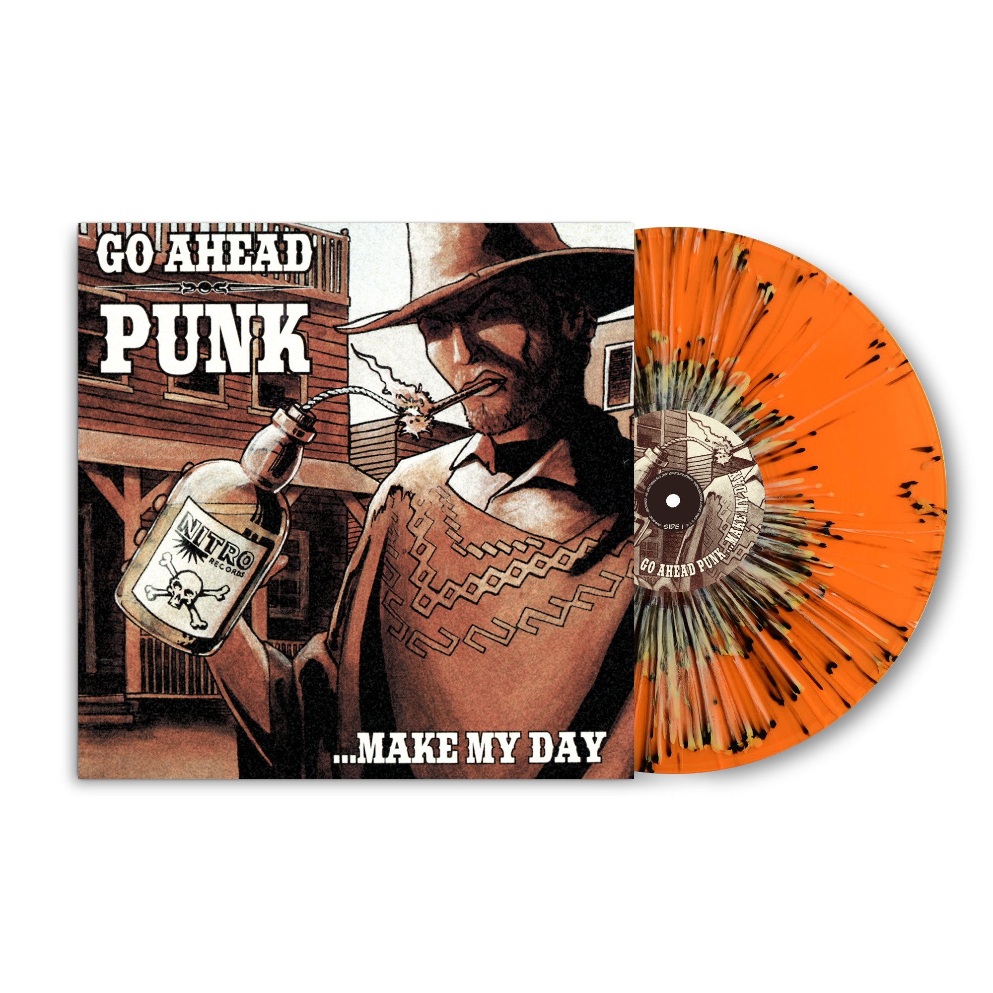 Go Ahead Punk...Make My Day (Orange Splatter Vinyl LP)