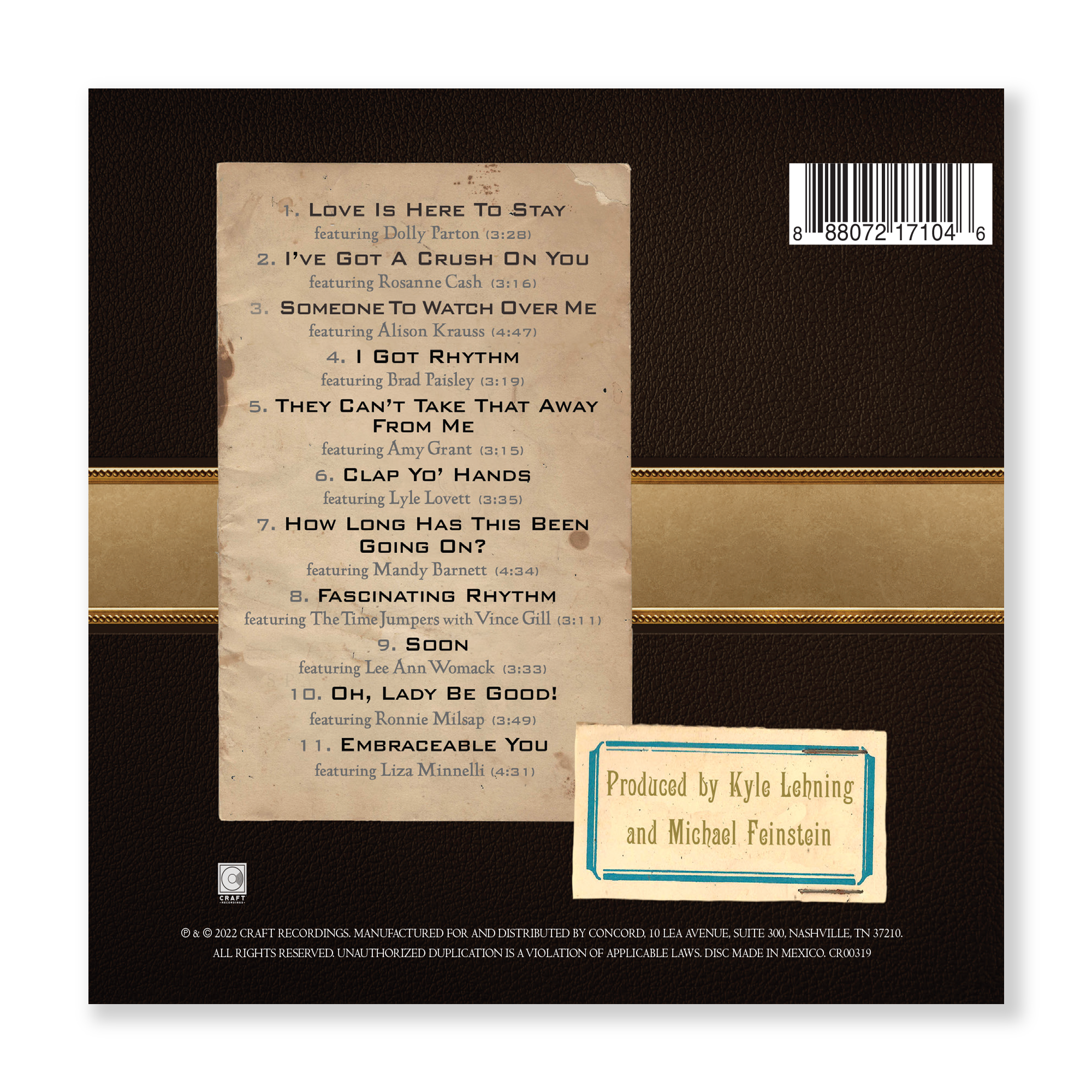 Gershwin Country (CD) – Craft Recordings