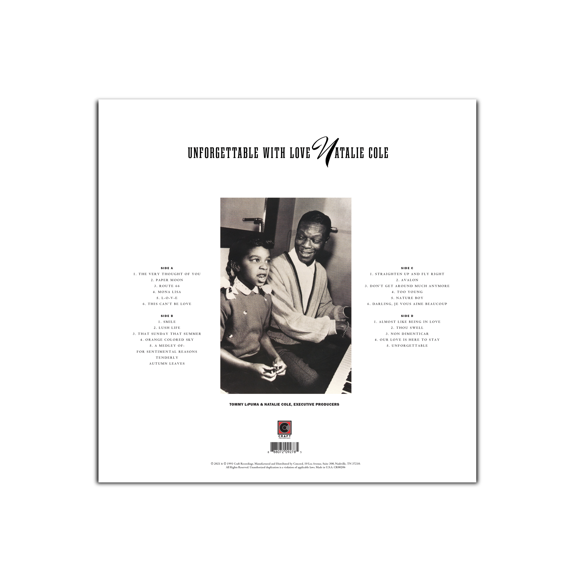 Unforgettable...With Love: 30th Anniversary Edition (180g 2-LP)