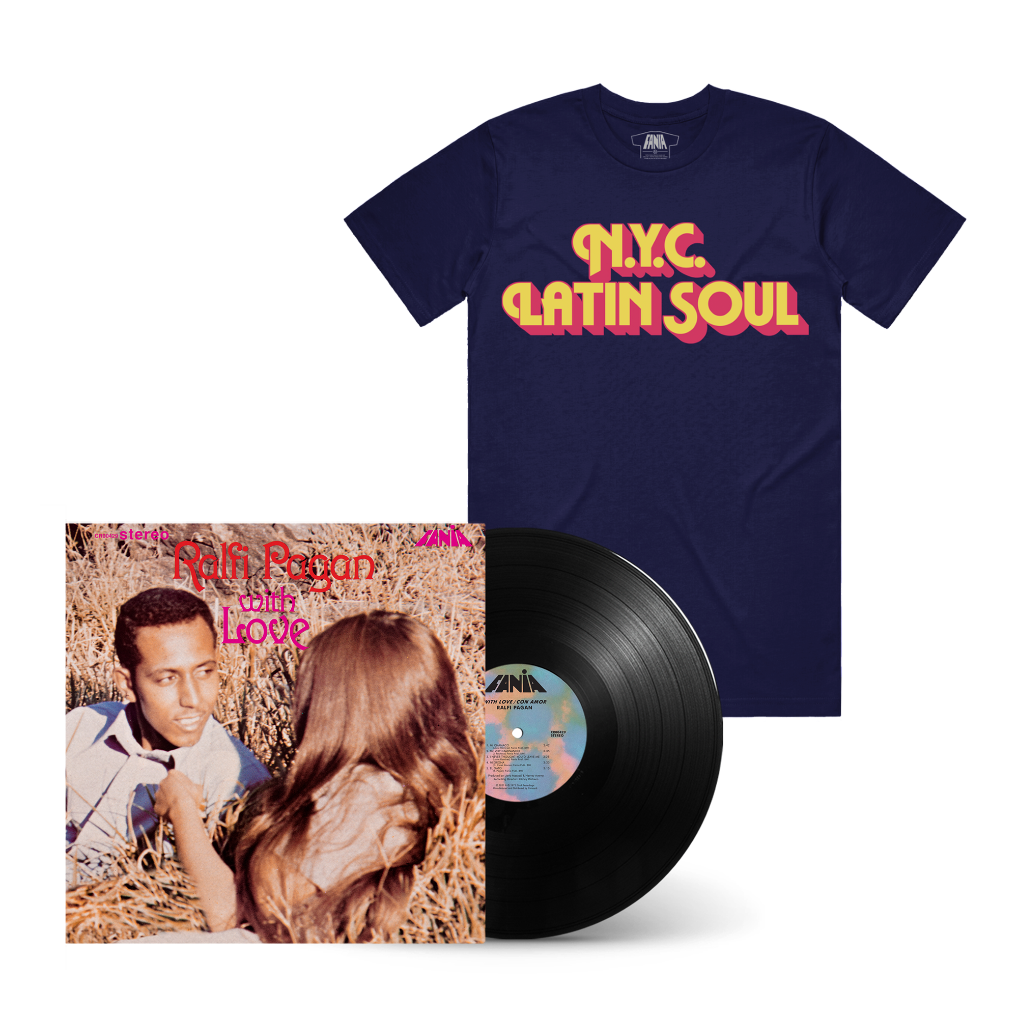 Ralfi Pagan – With Love Bundle (180g LP + NYC Latin Soul Shirt