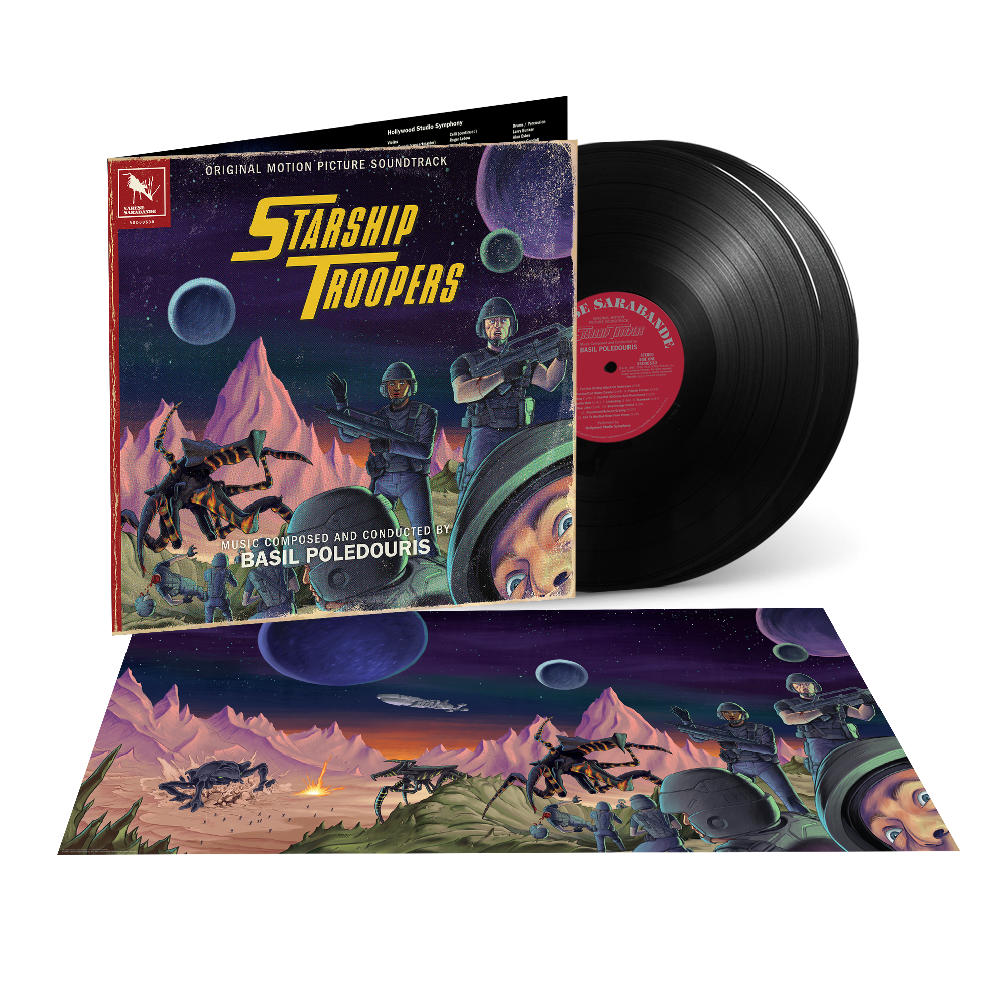 Starship Troopers Original Motion Picture Soundtrack Deluxe Edition (2LP - Black Vinyl)