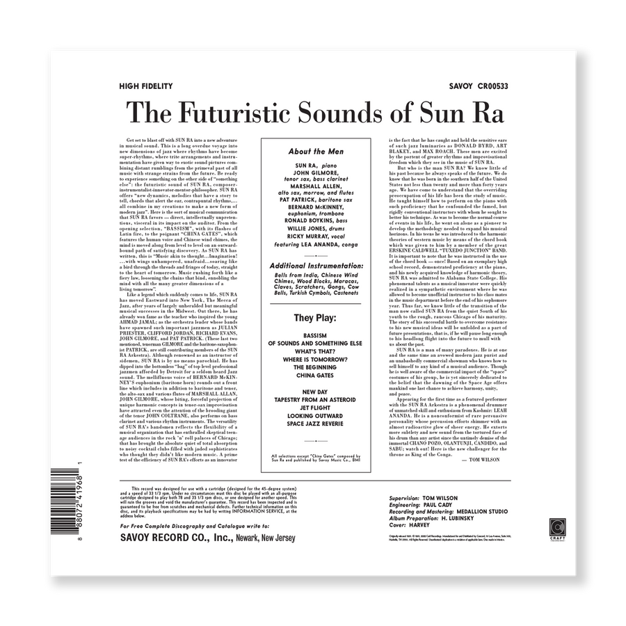 The Futuristic Sounds Of Sun Ra (CD)