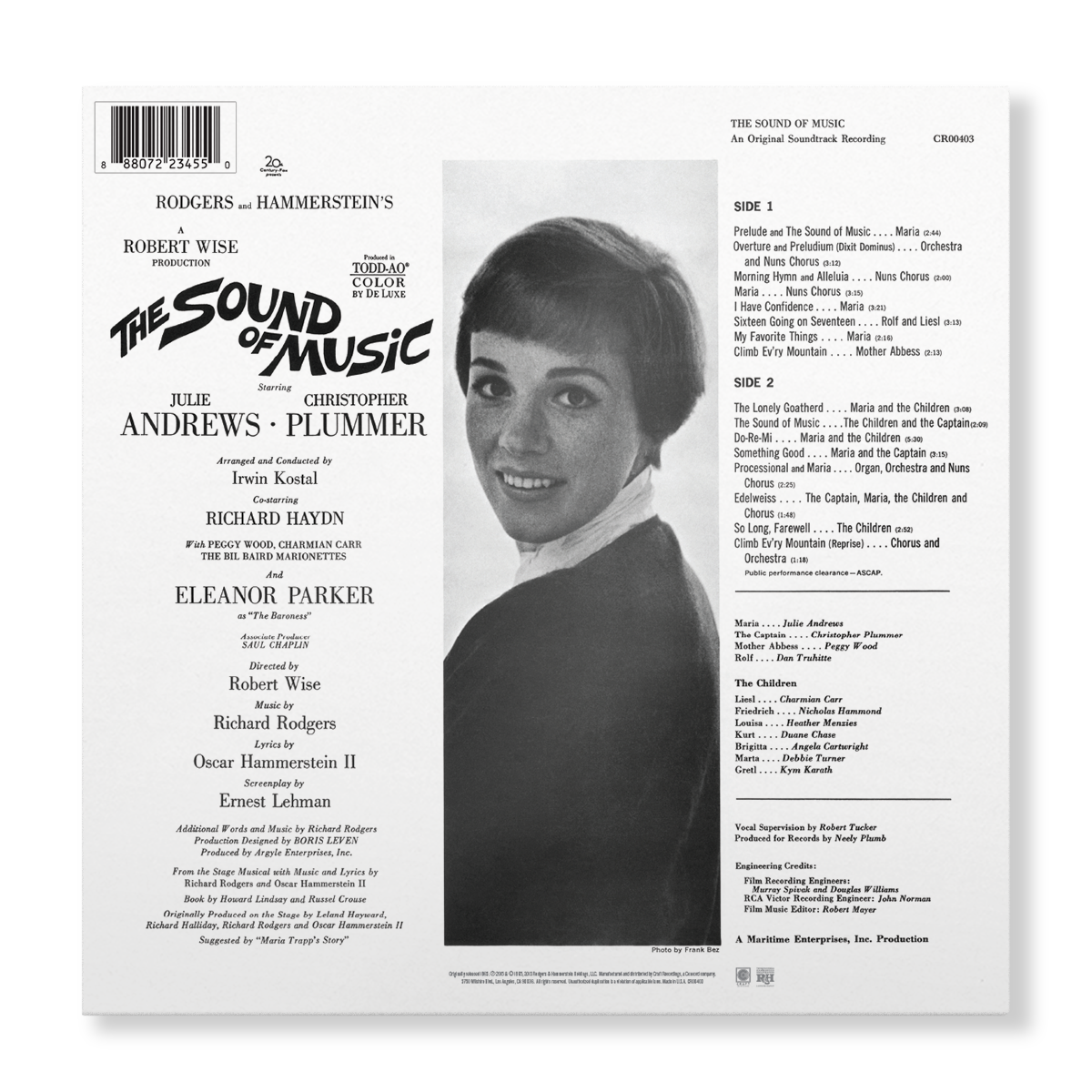 The Sound of Music: Original Soundtrack Recording (LP) – Craft The Sound of Music: Original Soundtrack Recording (LP) – Craft