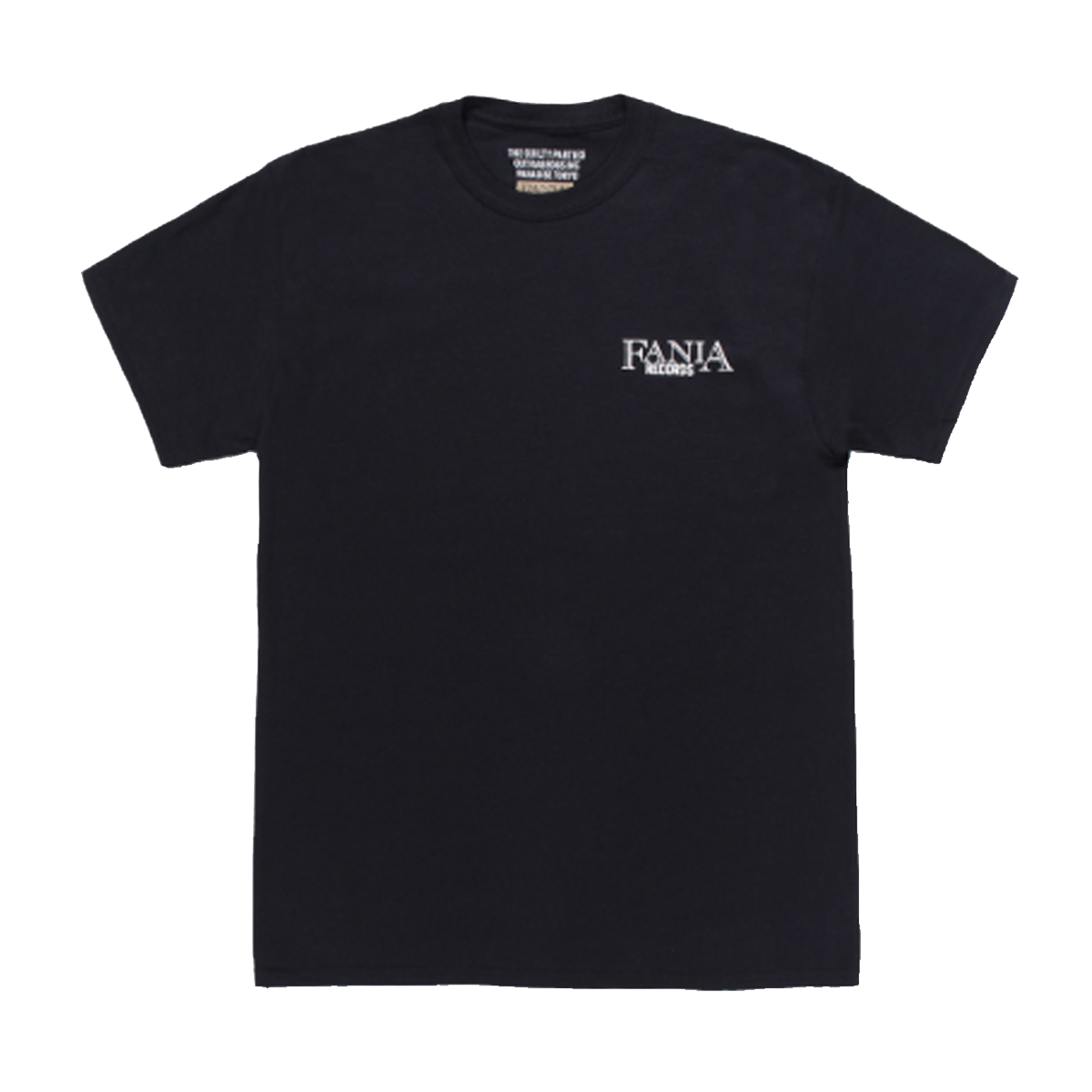 Fania Crew Neck Black T-Shirt (Wacko Maria)