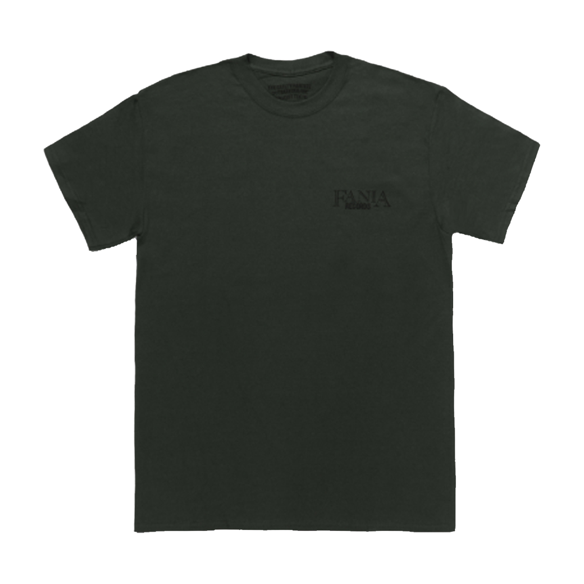 Fania Crew Neck Olive Green T-Shirt (Wacko Maria)