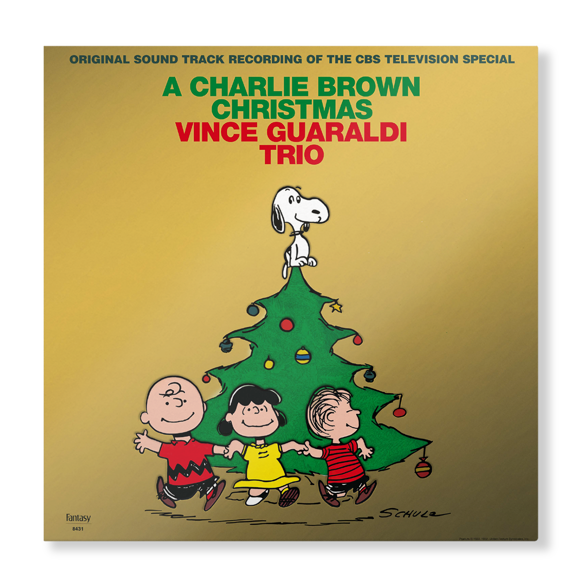 A Charlie Brown Christmas: Gold Foil Edition (&quot;Skating Pond&quot; Vinyl - Craft Exclusive)