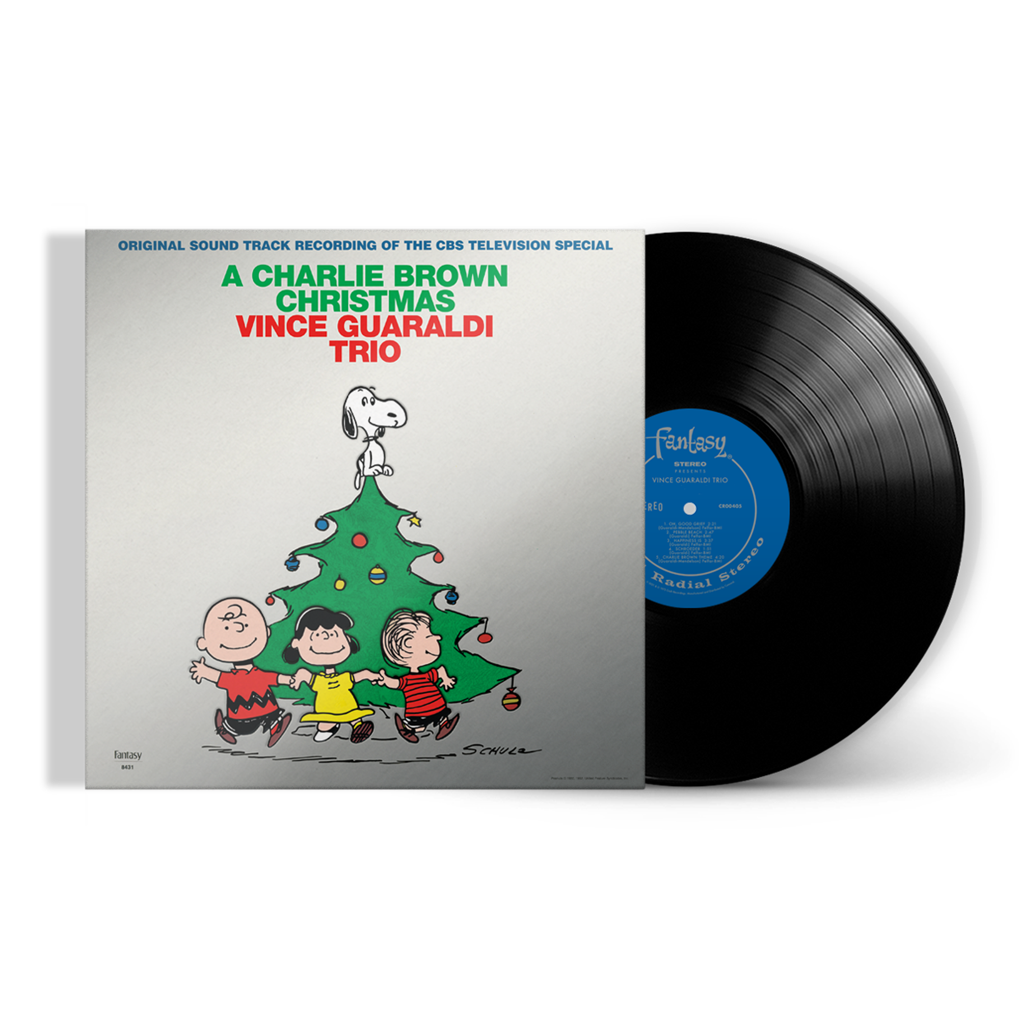 A Charlie Brown Christmas: Silver Foil Edition (Black Vinyl LP)