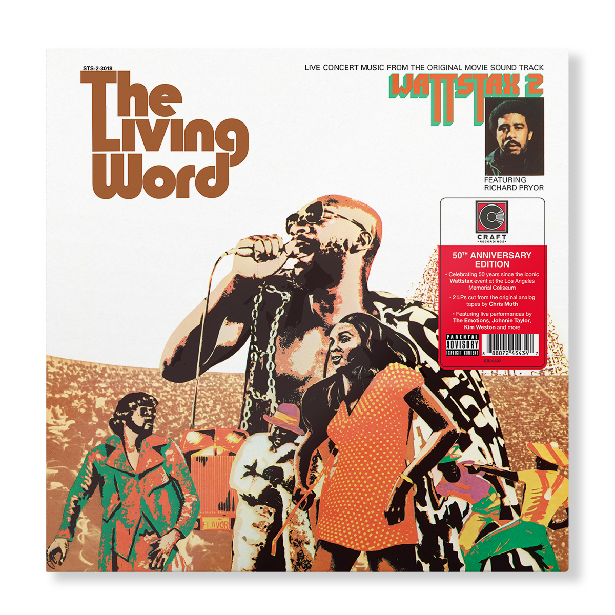The Living Word: Wattstax 2 2-LP – Craft Recordings