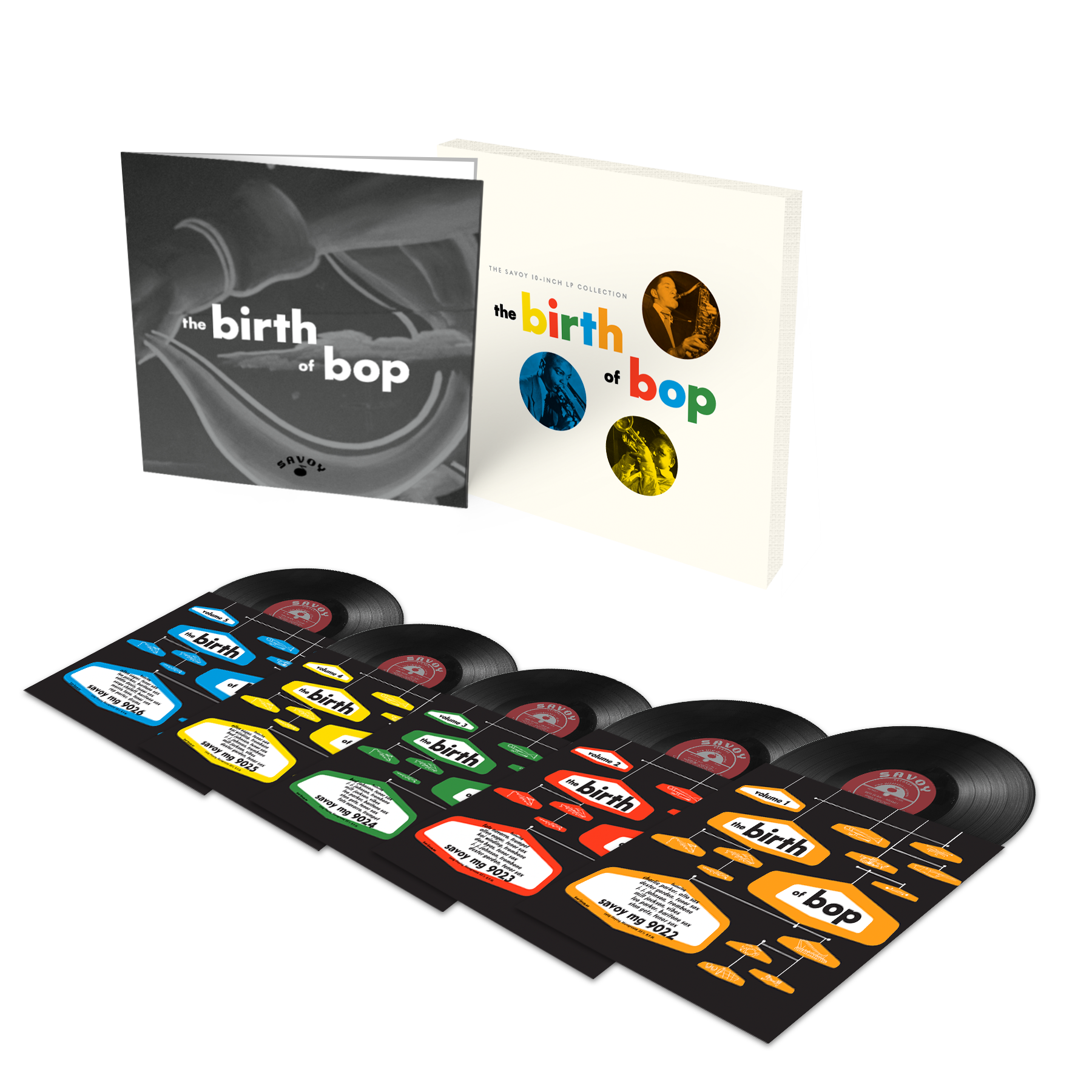 The Birth Of Bop: The Savoy 10-Inch LP Collection (5 x10 The Birth Of Bop: The Savoy 10-Inch LP Collection (5 x10