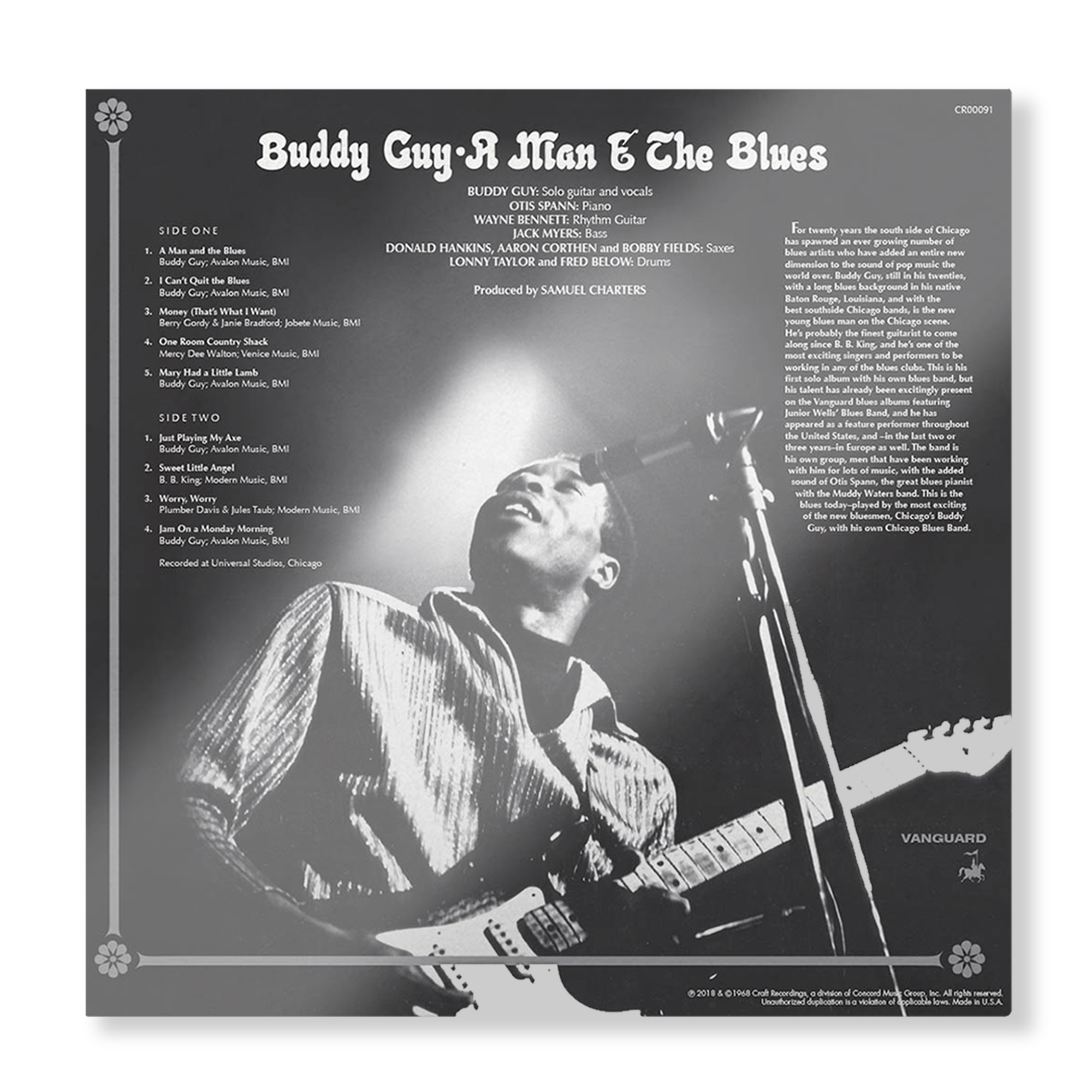 Buddy Guy – A Man and The Blues (180-Gram Vinyl) – Craft Recordings