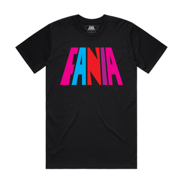 Fania Logo Black T-Shirt