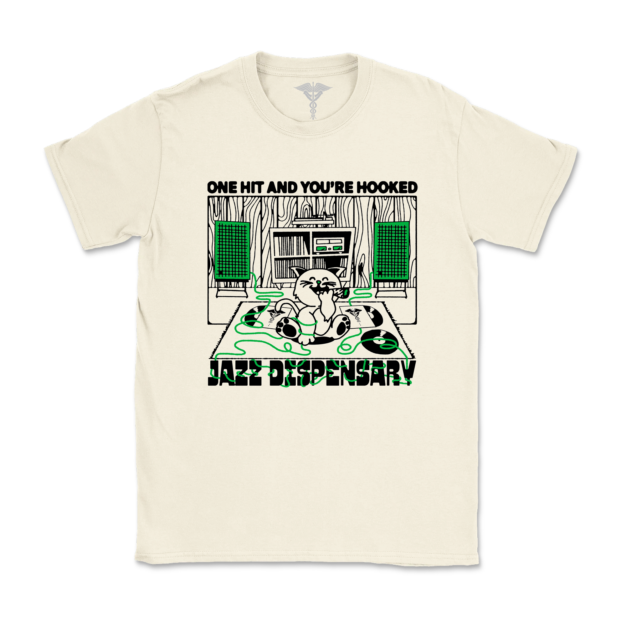 Jazz Dispensary Catnip T-Shirt (Ivory)