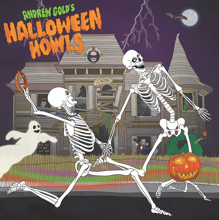ANDREW GOLD’S  HALLOWEEN HOWLS: FUN & SCARY MUSICMAKES ITS VINYL DEBUT