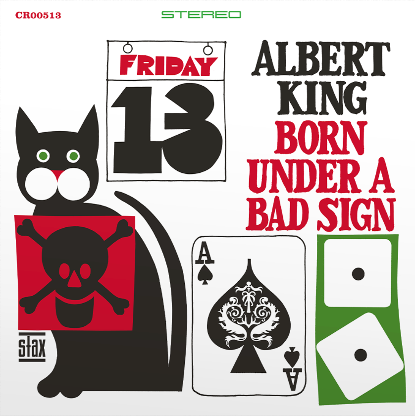 ALBERT KING’S SEMINAL STAX RECORDS DEBUT, BORN UNDER A BAD SIGN,  TO BE REISSUED ON 180-GRAM VINYL, SACD AND HI-RES DIGITAL