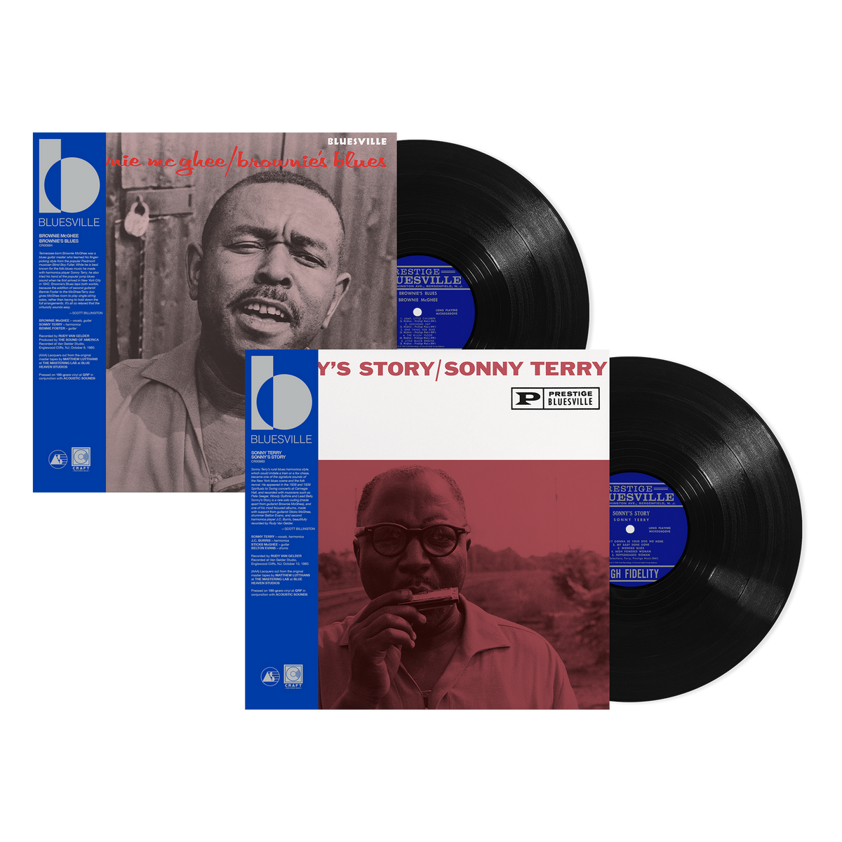 SONNY TERRY & BROWNIE MCGHEE: SONNY'S STORY AND BROWNIE'S BLUES