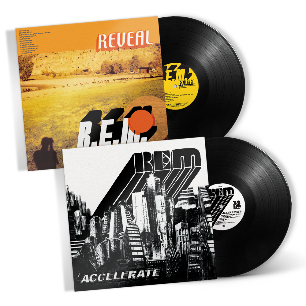 R.E.M. PARTNERS WITH FX'S THE BEAR FOR A NEW MUSIC VIDEO, PLUS 180-GRAM LP REISSUES OF ACCELERATE AND REVEAL