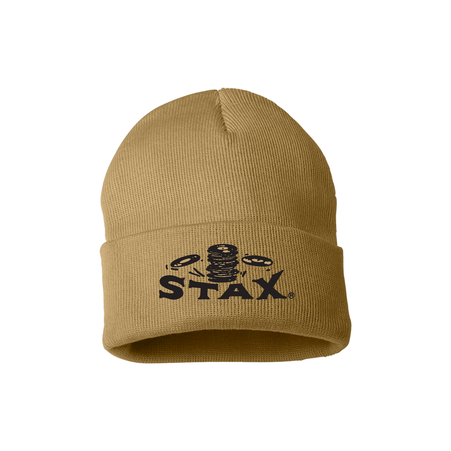 Stax Falling Record Beanie (Natural)