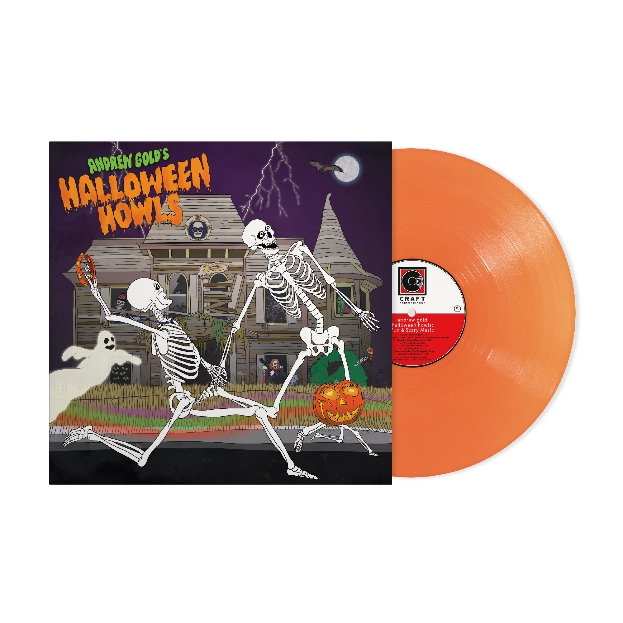 Halloween Howls: Fun &amp; Scary Music (Orange Crush LP) – view 1 of 3