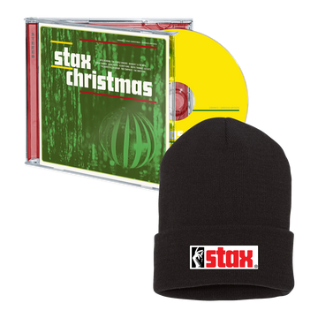 Stax Christmas CD + Finger Snap Beanie Bundle