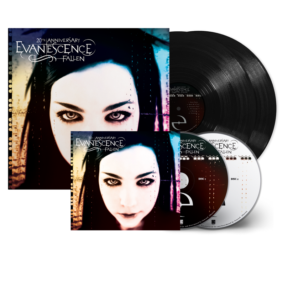 Fallen - 20th Anniversary Edition (2-LP Black Vinyl) + 20th Anniversary Edition (2-CD) Bundle