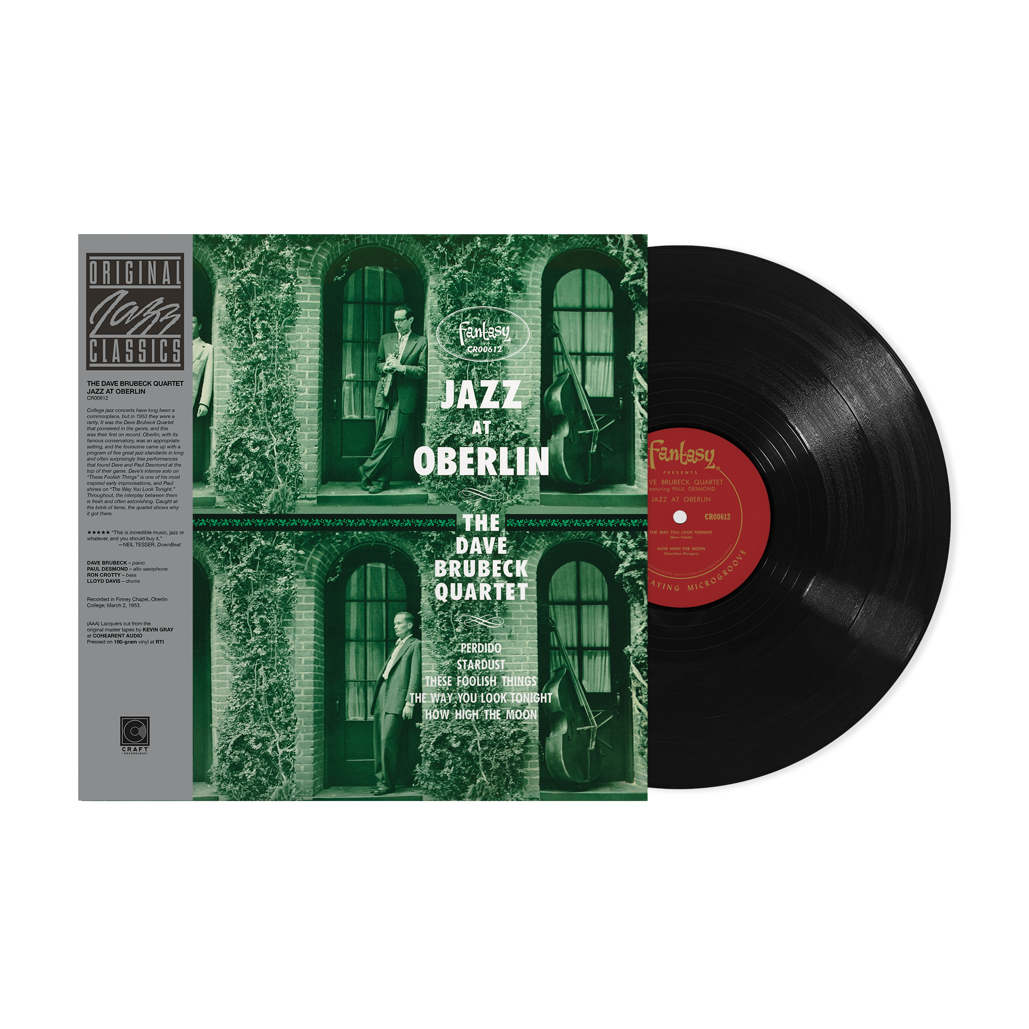 Jazz at Oberlin (Original Jazz Classics Series) (180G LP) – Craft Jazz at Oberlin (Original Jazz Classics Series) (180G LP) – Craft
