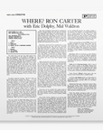 Where? (Original Jazz Classics Series) (180g LP)