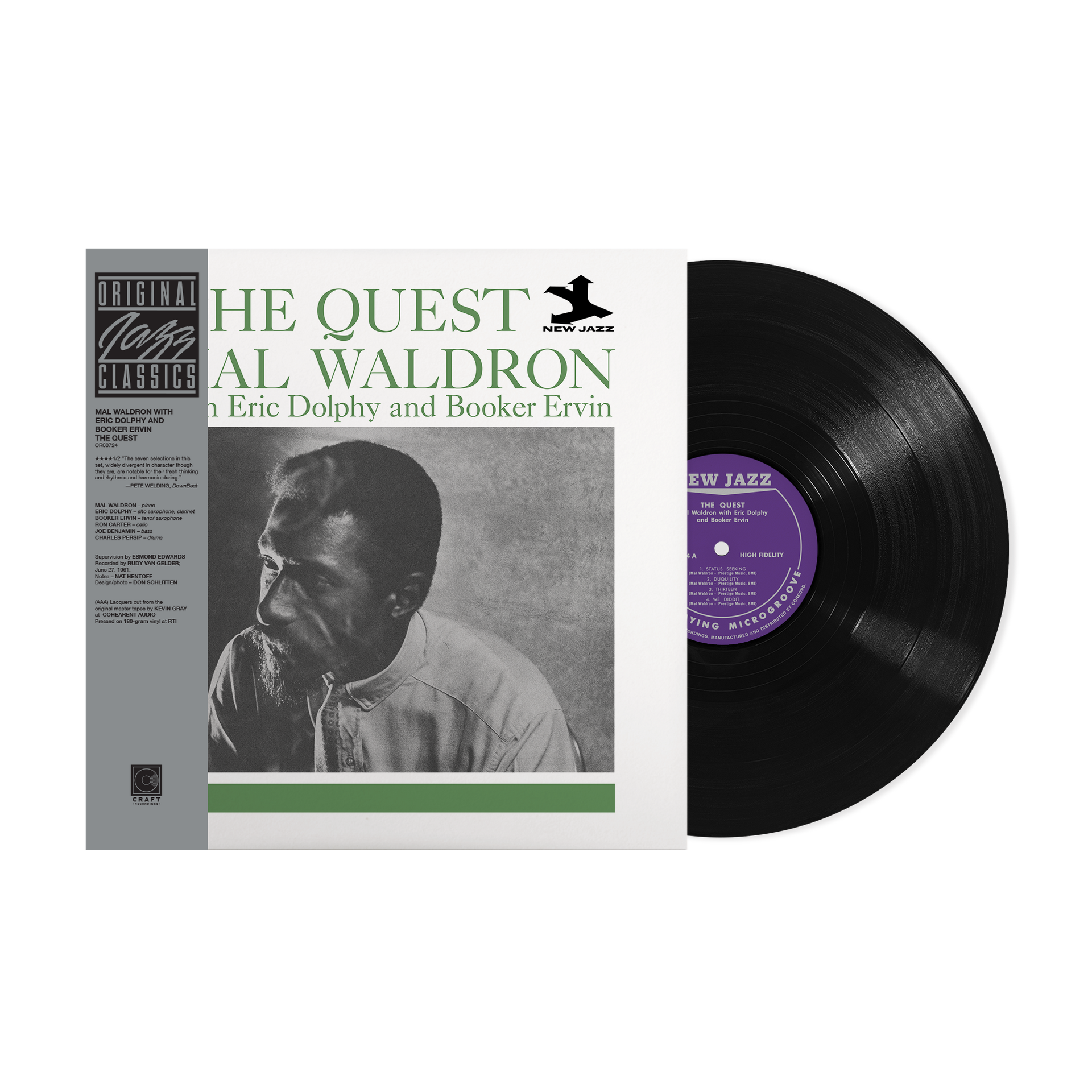 The Quest (Original Jazz Classics Series) (180g LP) – Craft Recordings The Quest (Original Jazz Classics Series) (180g LP) – Craft Recordings