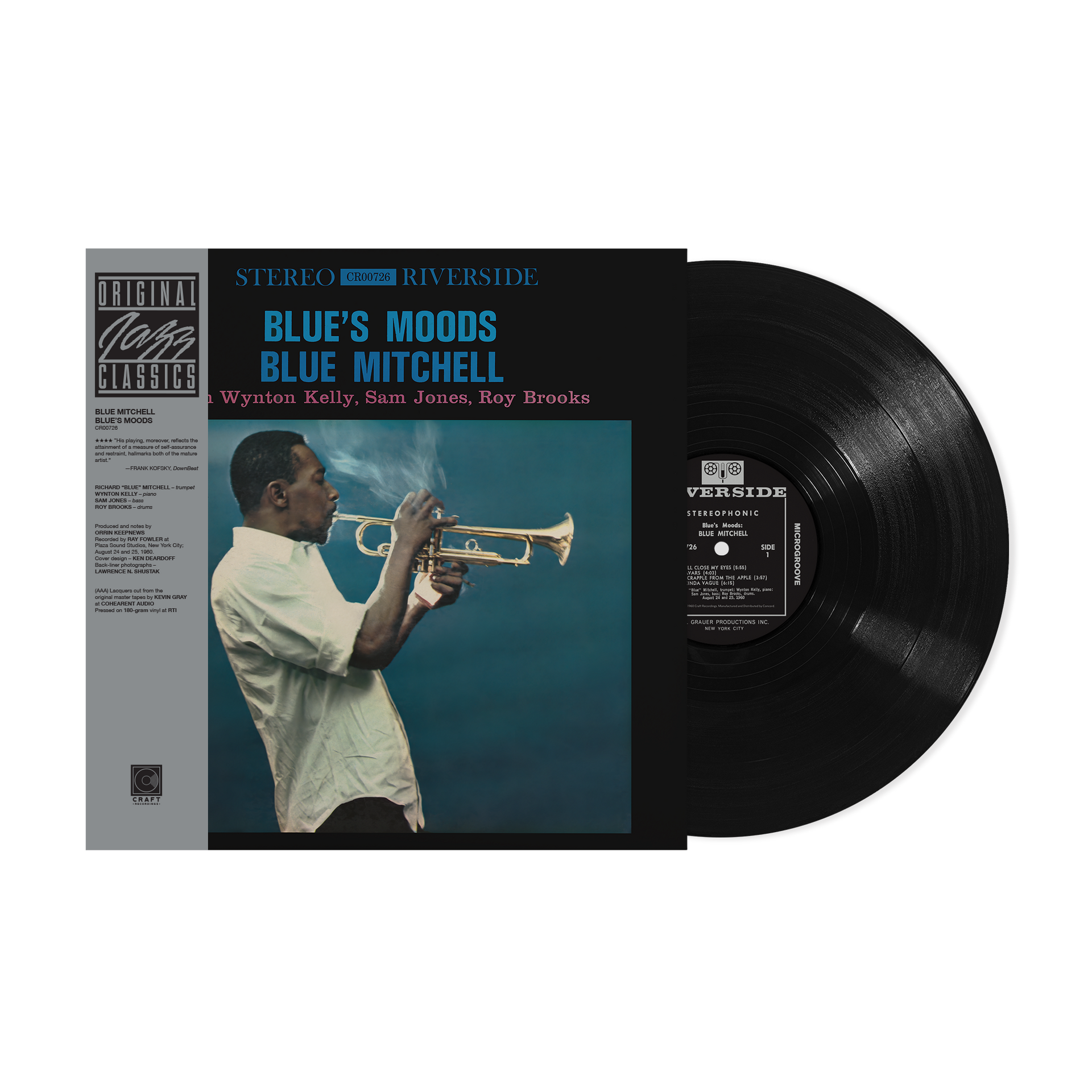 Blue's Moods (Original Jazz Classics Series) (180g LP) – Craft Blue's Moods (Original Jazz Classics Series) (180g LP) – Craft