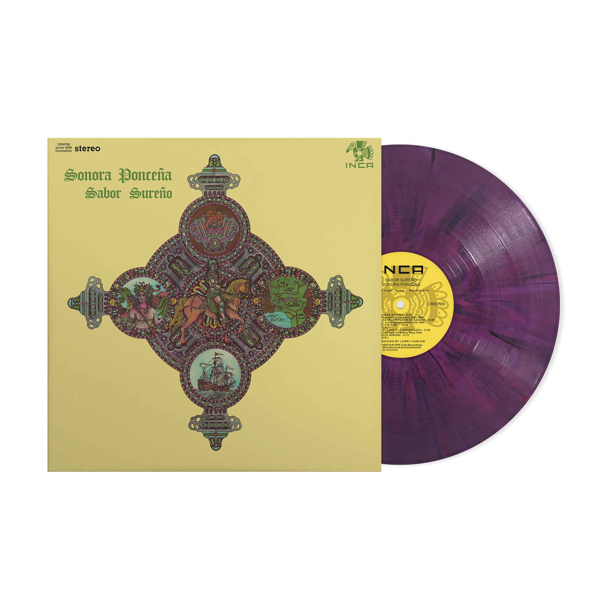 SABOR SUREÑO (180G MORADO OSCURO COLOR LP – FANIA EXCLUSIVE)