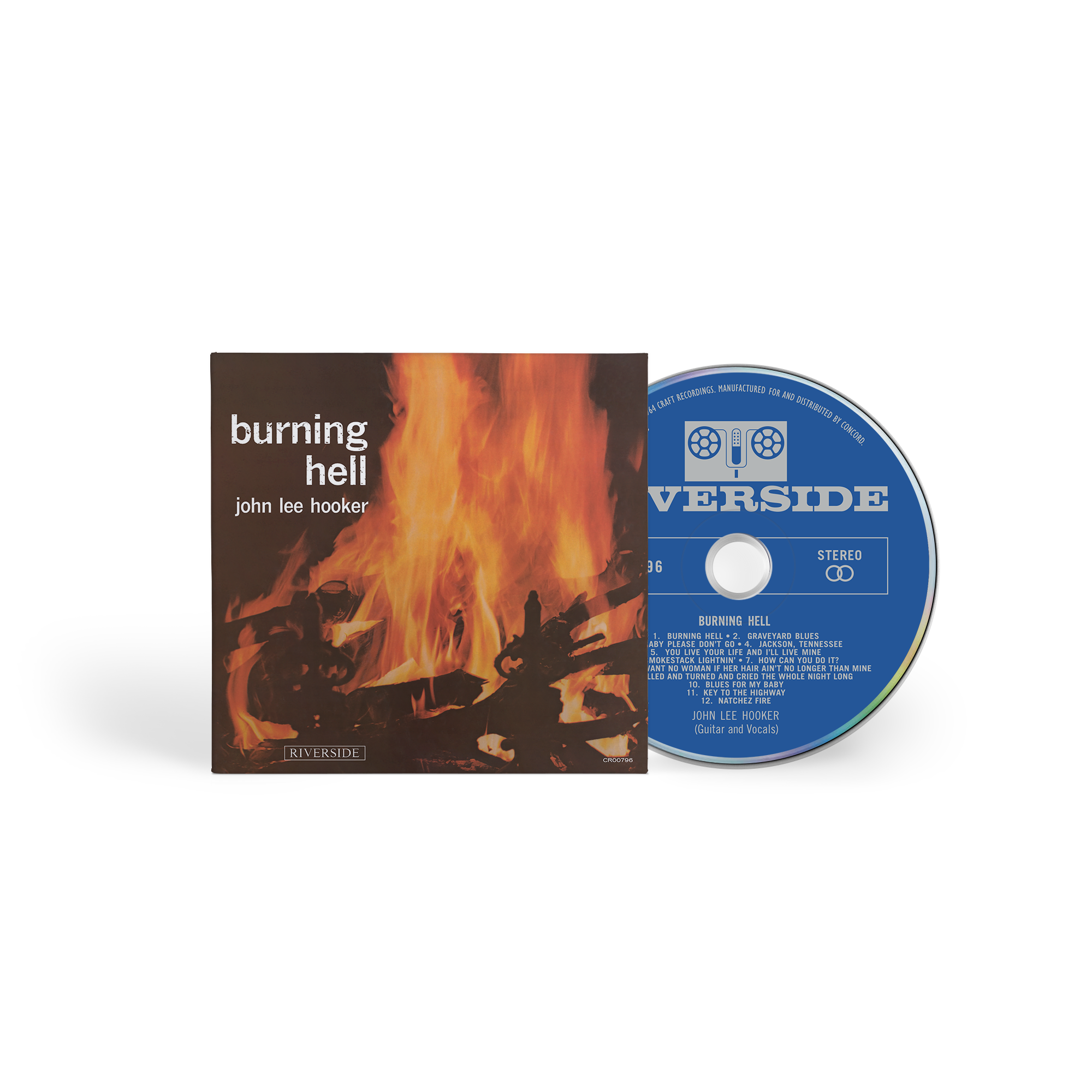 John Lee Hooker – Burning Hell + Skip James – Today! CD Bundle