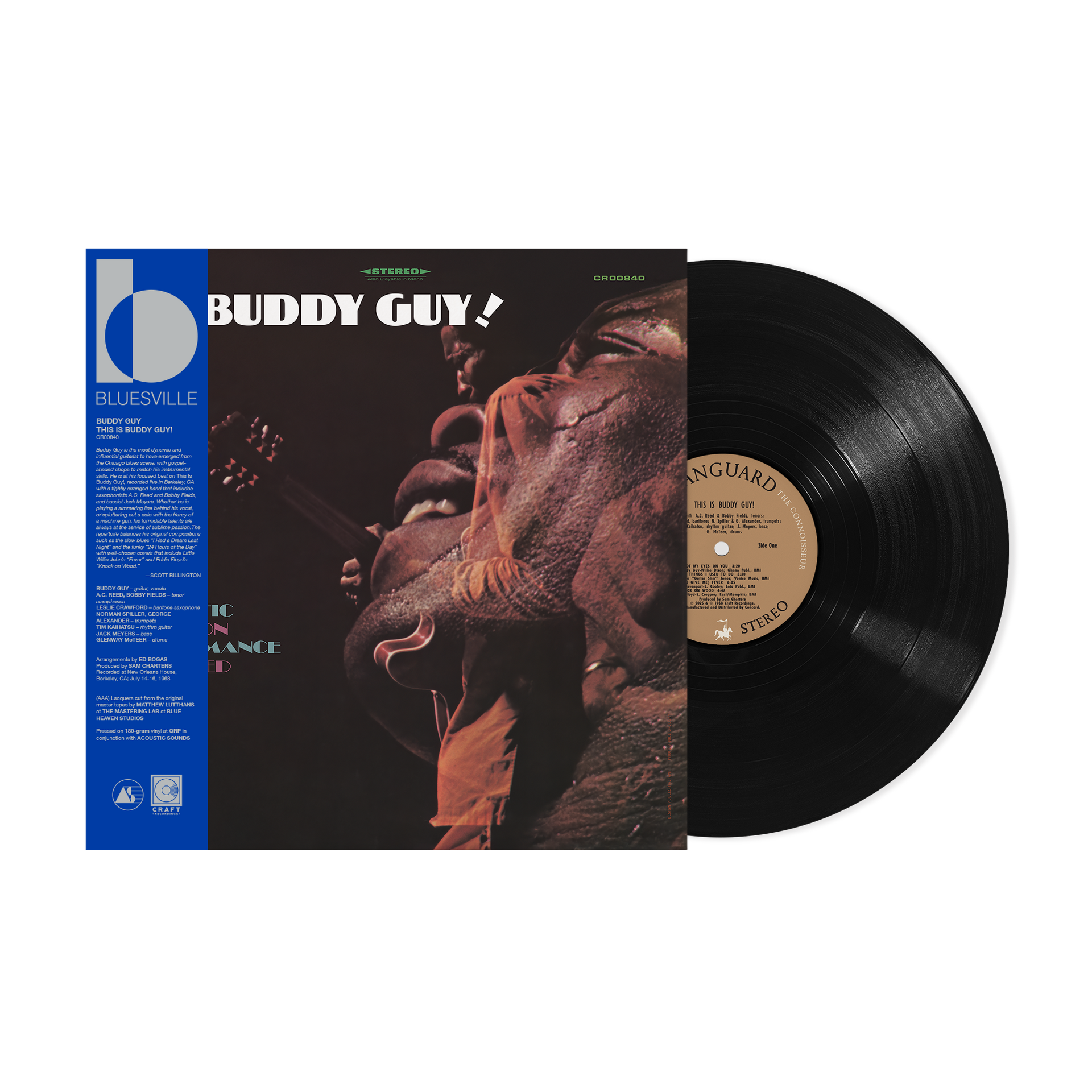 Buddy Guy – This Is Buddy Guy! (Bluesville Series) (180g LP
