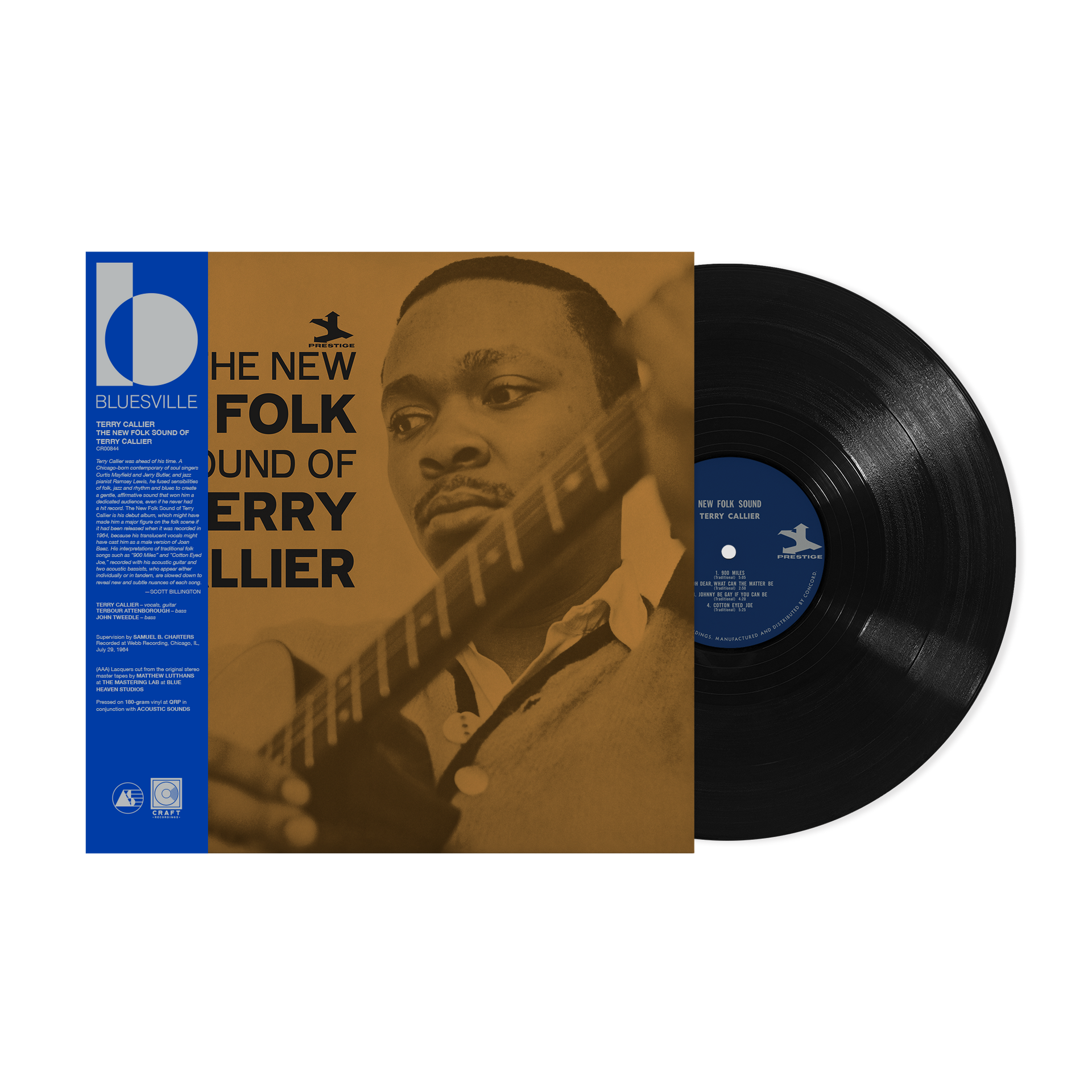 【レア】FUNCTIONAL SOUND ALL TIME FULL ALBUM The New Folk Sound Of Terry Callier (Bluesville Series) (180g LP