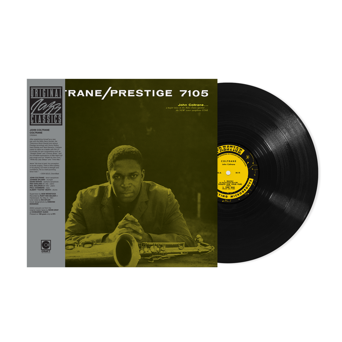 John Coltrane Coltrane Jazz US初期 DG John Coltrane – Coltrane (Original Jazz Classics Series) (180g LP