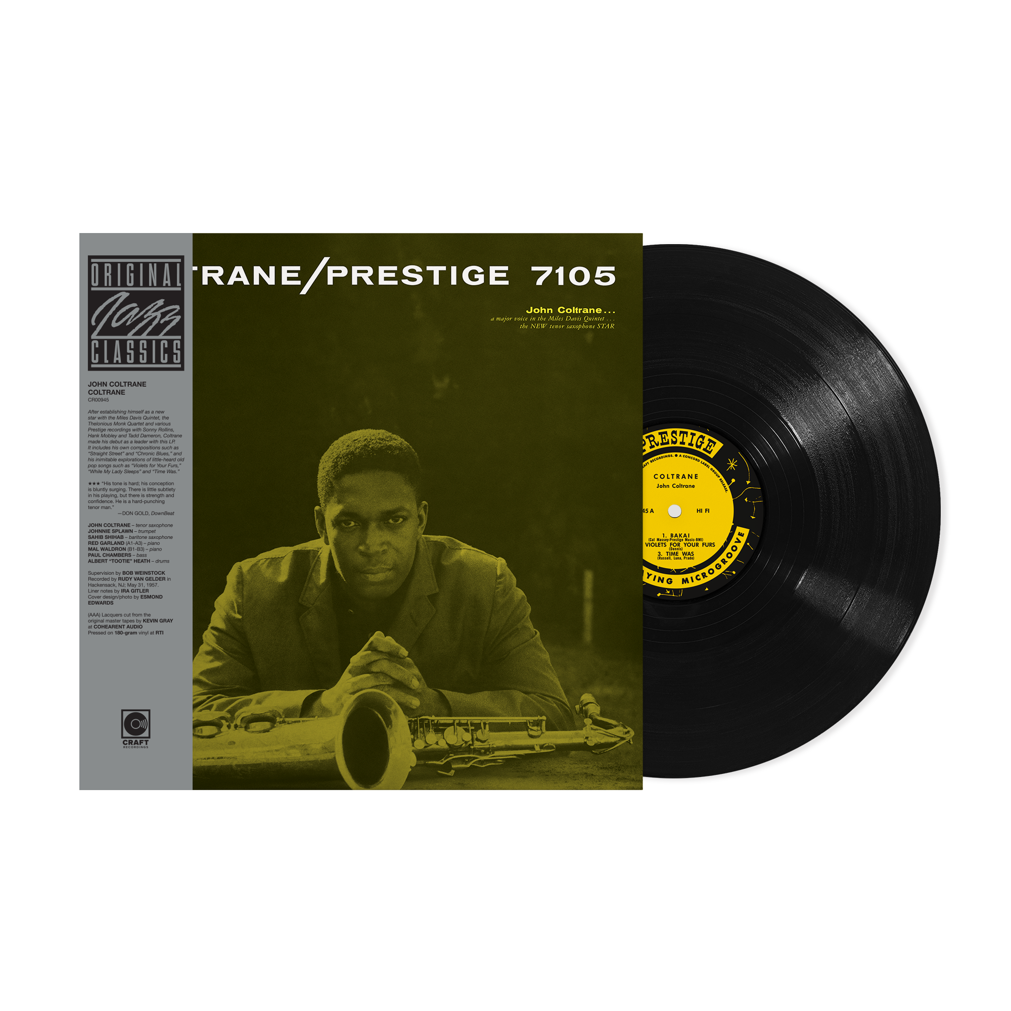 Coltrane (Original Jazz Classics Series) (180g LP) + Cookin' With The Miles Davis Quintet (Original Jazz Classics Series) (180g LP) – view 3 of 3