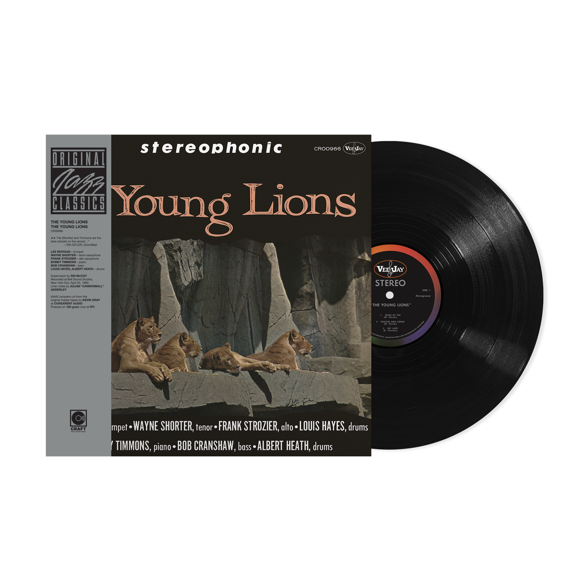 YOUNG HITS ＆ G.S.　カラオケ　LPレコード The Young Lions (Original Jazz Classics Series) (180g LP) – Craft