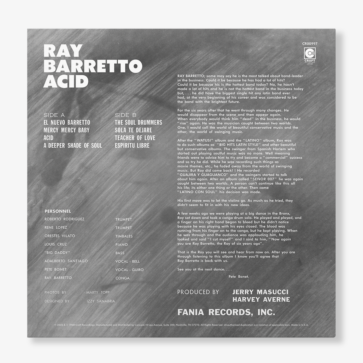 Acid (180g LP) – view 4 of 4