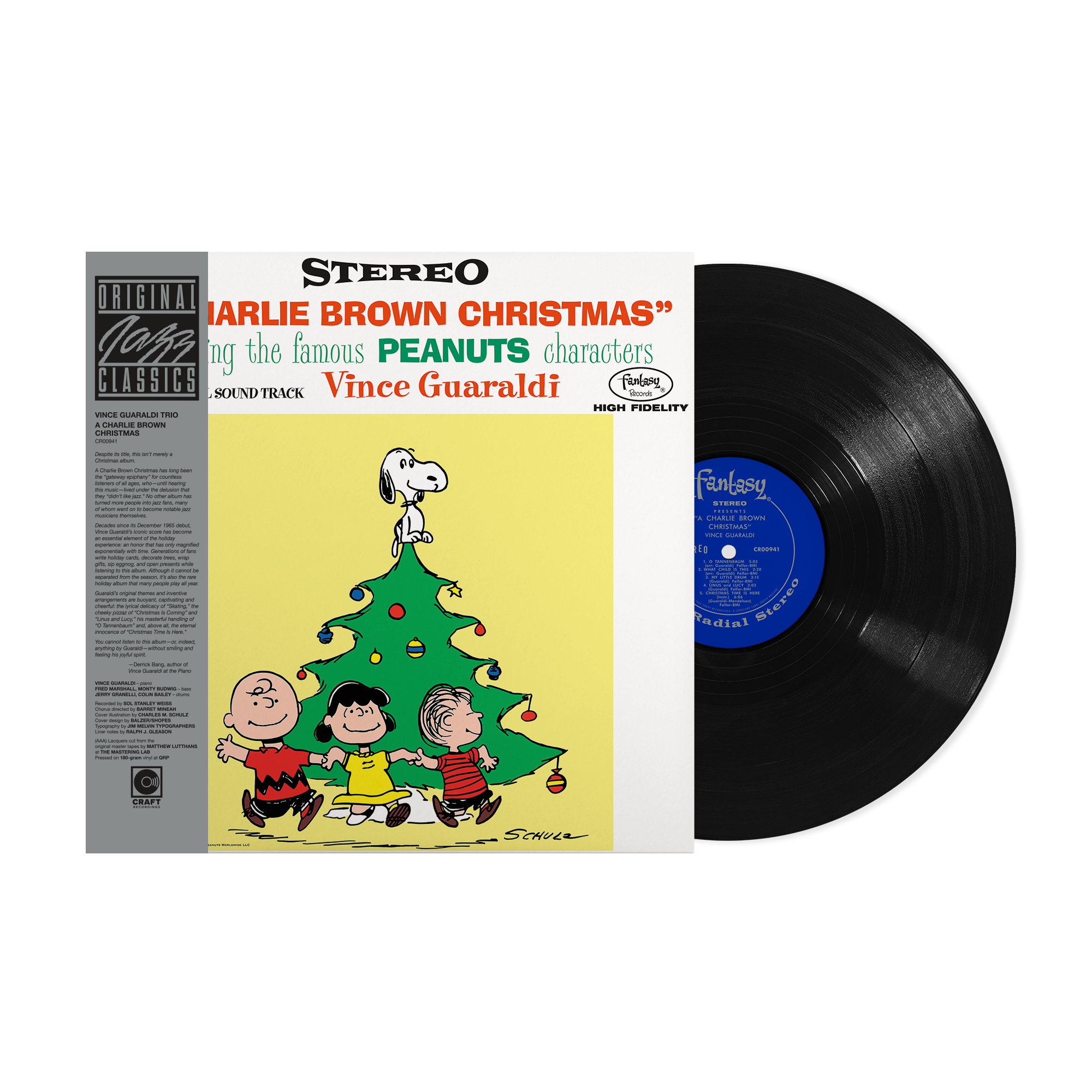 John Coltrane With The Red Garland Trio (Original Jazz Classics Series) (180g LP) + Relaxin' With The Miles Davis Quintet (Original Jazz Classics Series) (180g LP) +A Charlie Brown Christmas (Original Jazz Classics Series) (180g LP) - Bundle – view 4 of 4