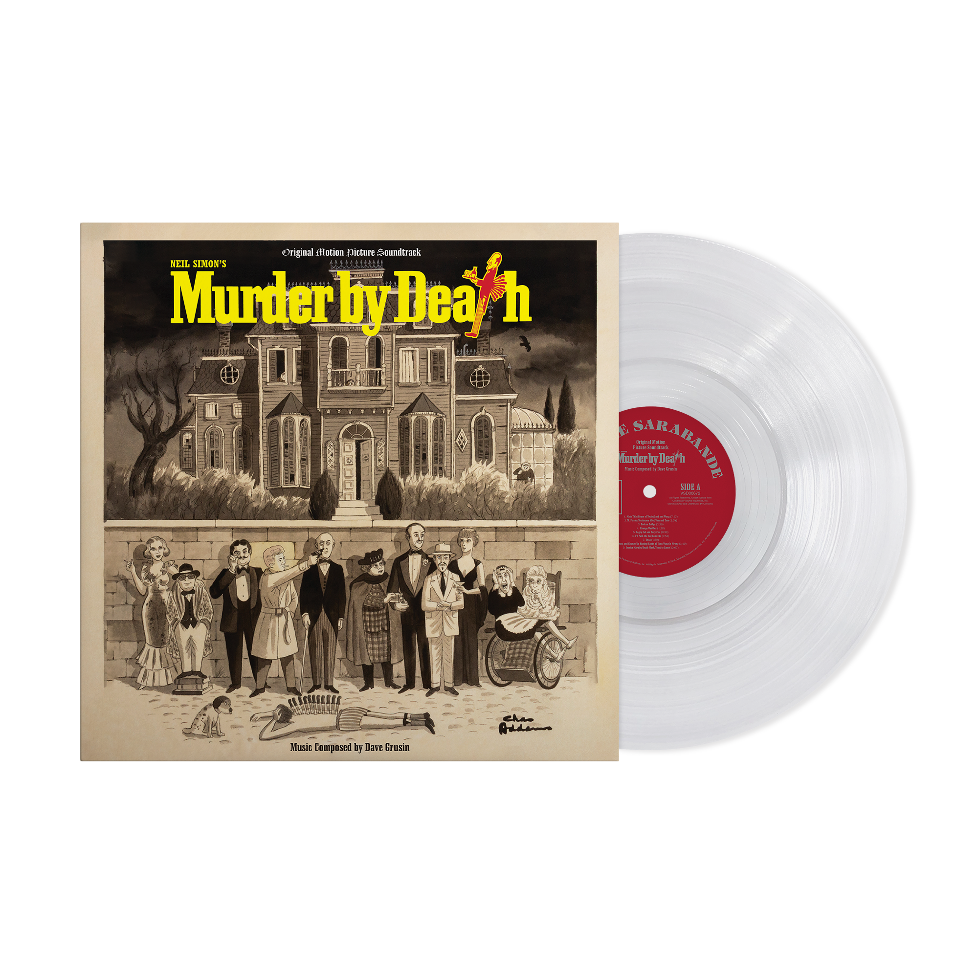Murder by Death - LP (Varèse Vinyl Club Exclusive Translucent Clear) – view 1 of 4