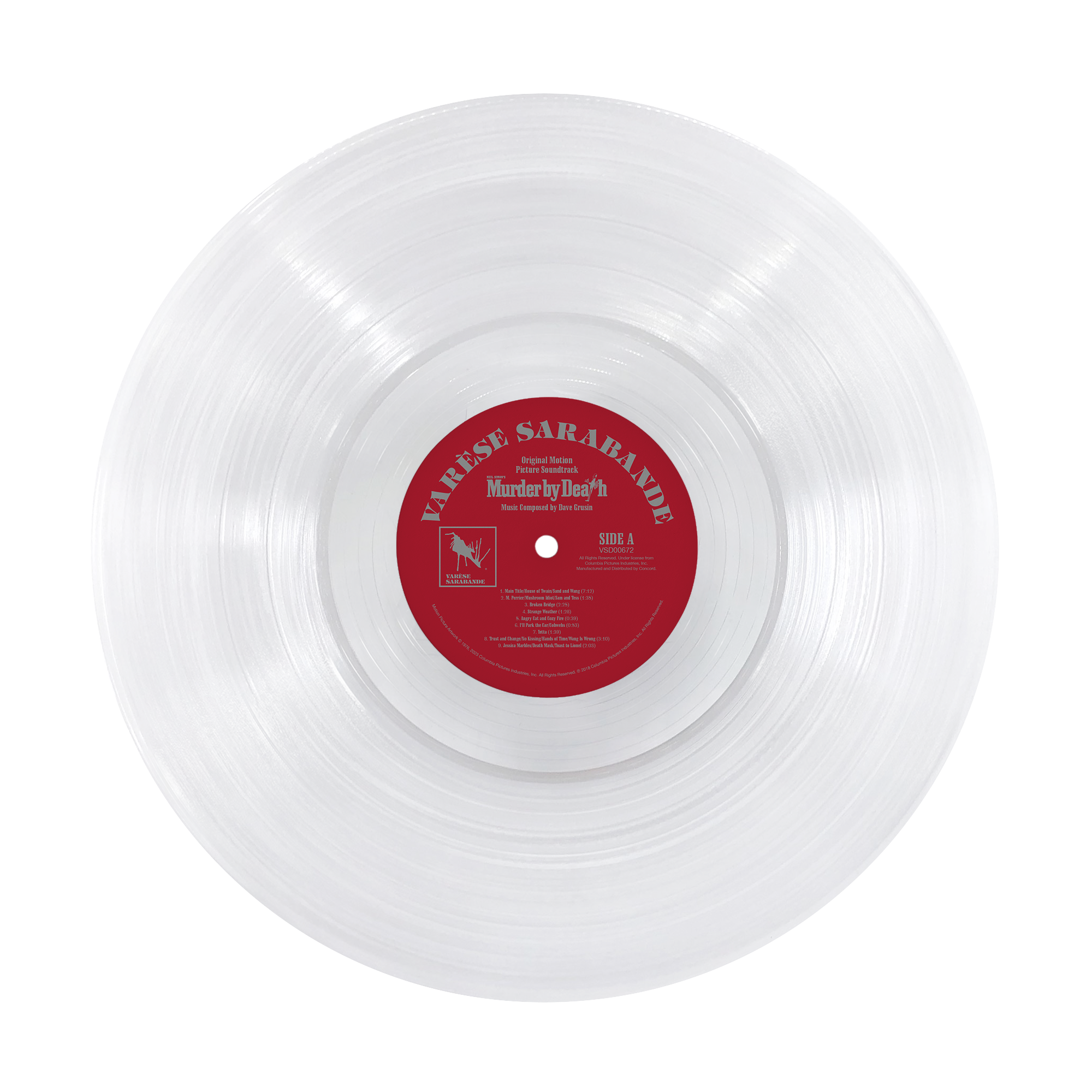 Murder by Death - LP (Varèse Vinyl Club Exclusive Translucent Clear) – view 2 of 4