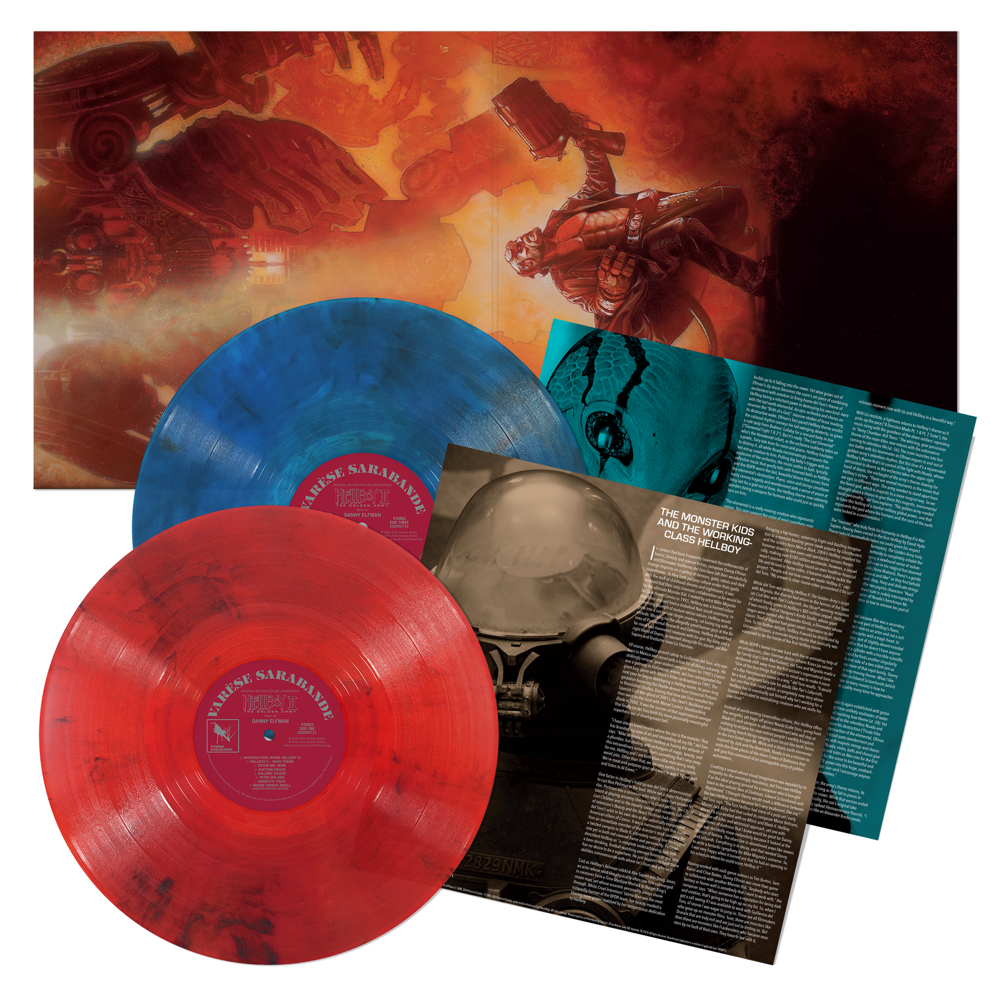 Hellboy II: The Golden Army (Original Motion Picture Soundtrack) - Deluxe Edition 2LP – view 2 of 4