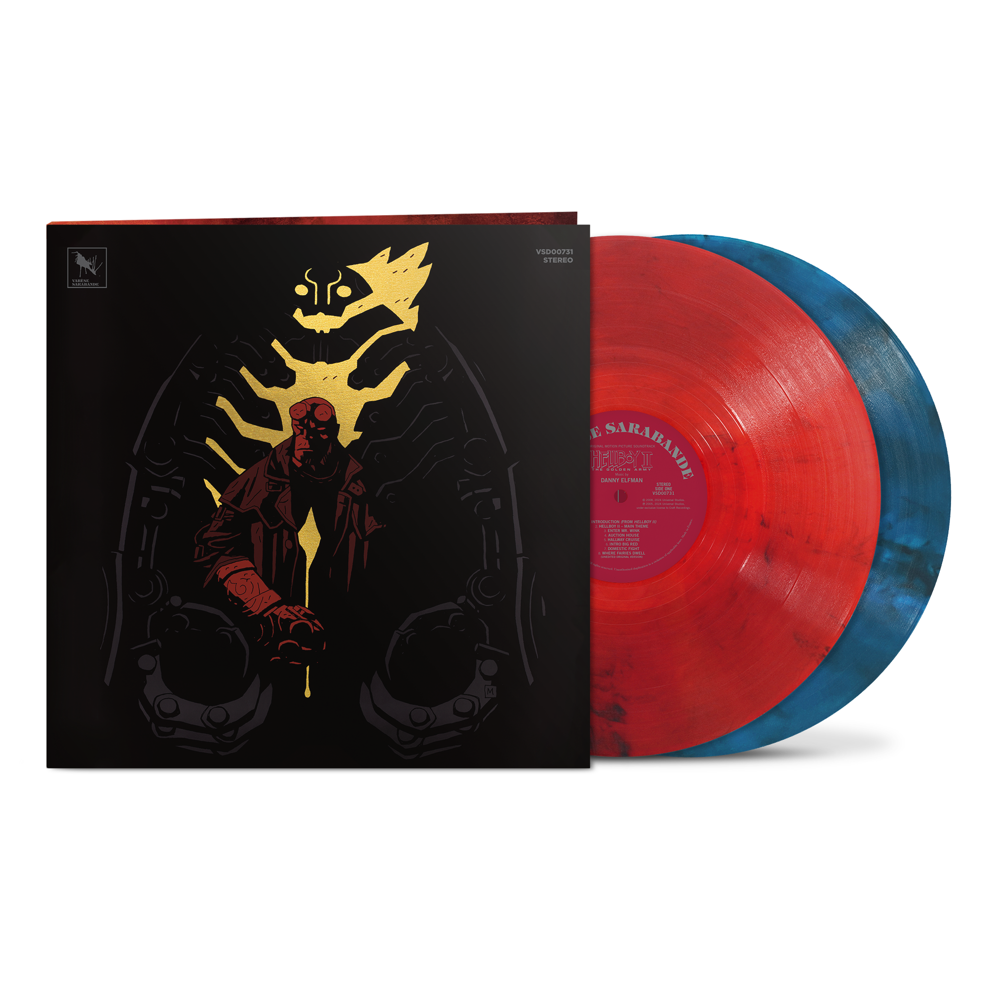 Hellboy II: The Golden Army (Original Motion Picture Soundtrack) - Deluxe Edition 2LP – view 1 of 4